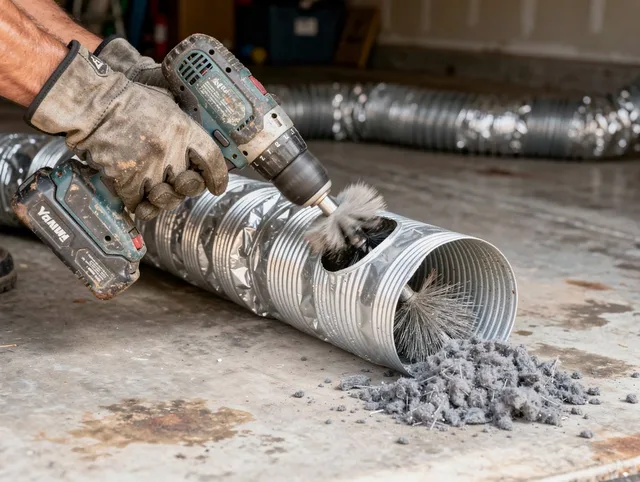 Professional duct cleaning by Winchester Dryer Vent Cleaning in Winchester