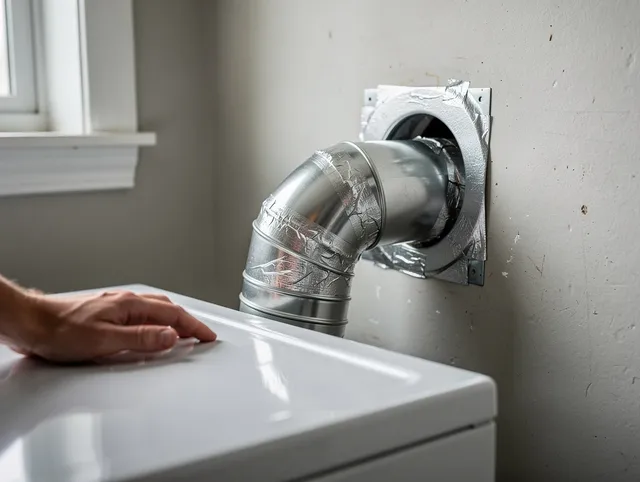 Winchester Dryer Vent Cleaning expert performing professional dryer vent repair and installation in Winchester